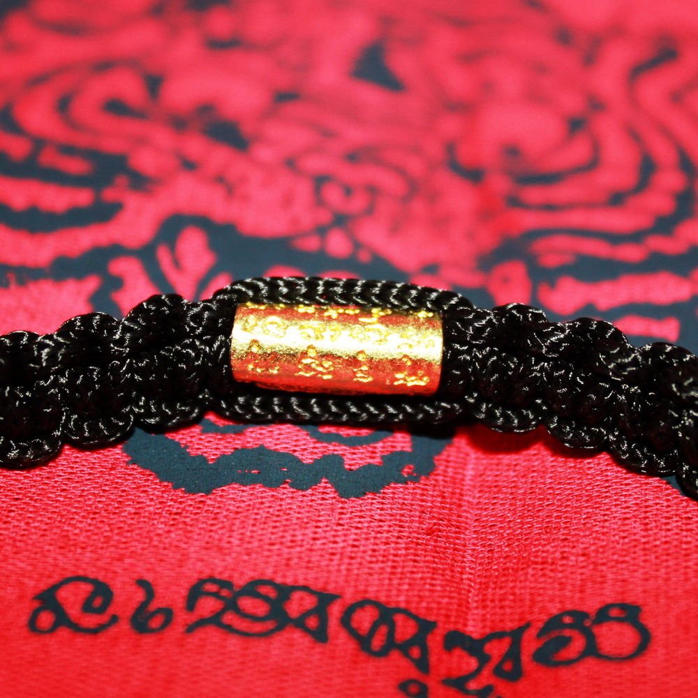 タイ凄い寺院のお守りブレスレット タイの寺院用ブレスレット、レインボータイバングル、高品質の